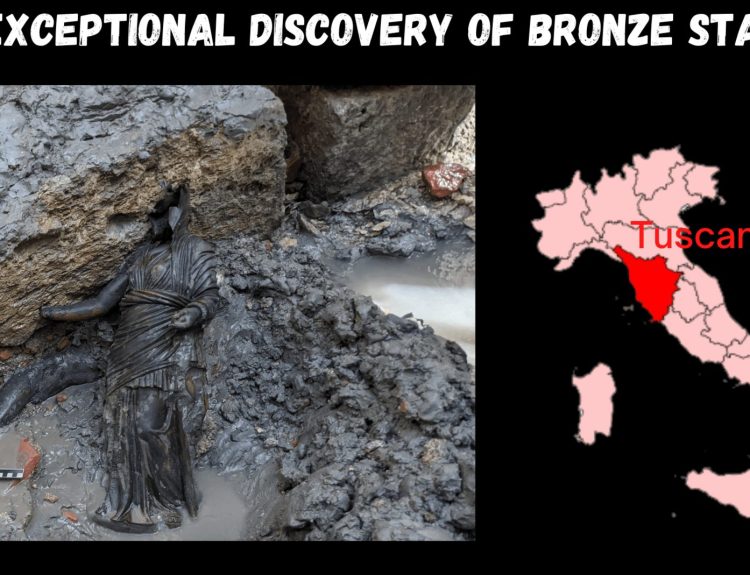 Exceptional discovery of Bronze statues