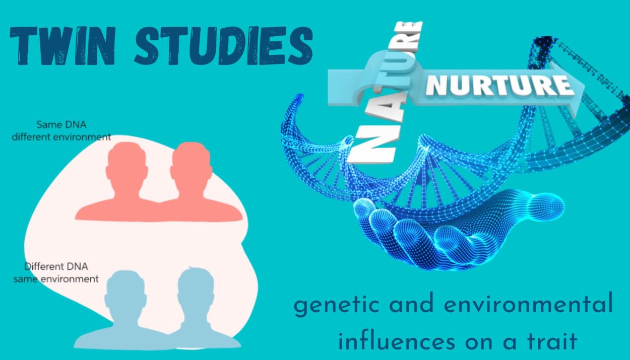 Twin studies- nature versus nurture