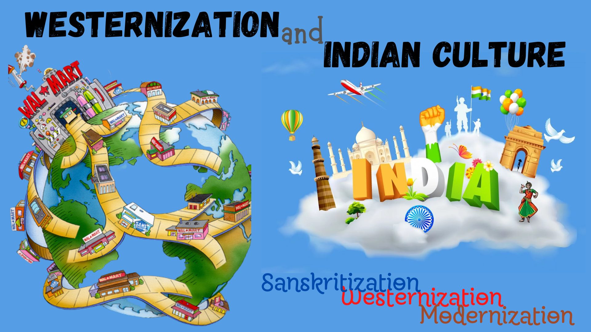 indian culture and western culture