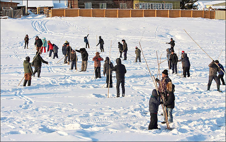 Traditional Ice Fishing- ‘Munkha’