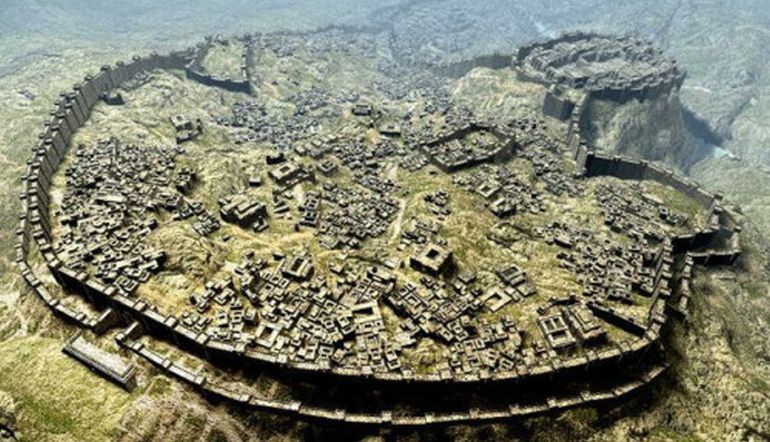 Hattusa capital city of the Hittite empire (pic- Realm of History)