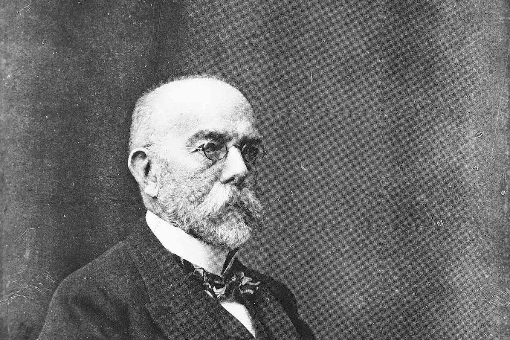 Dr Robert Koch  (pic- New Scientist)