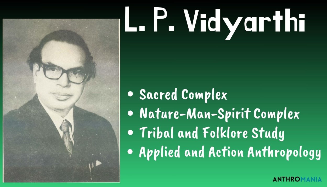 L. P. Vidyarthi’s Contributions